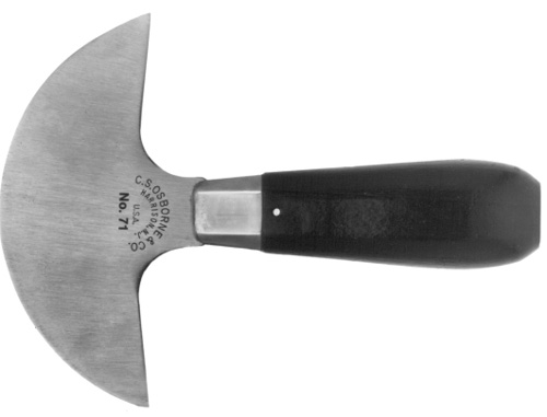 Half Head Knife / Single Head Knife / Saddlers Head Knife
